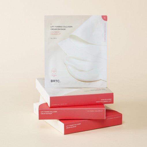 BRTC Lift-Toning Collagen Cream on Mask 5P - Daebak