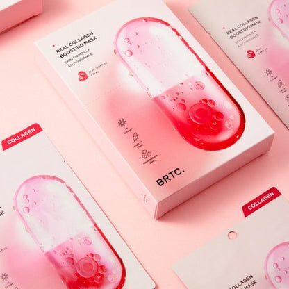 BRTC Real Collagen Boosting Mask 25ml X 10P - Daebak