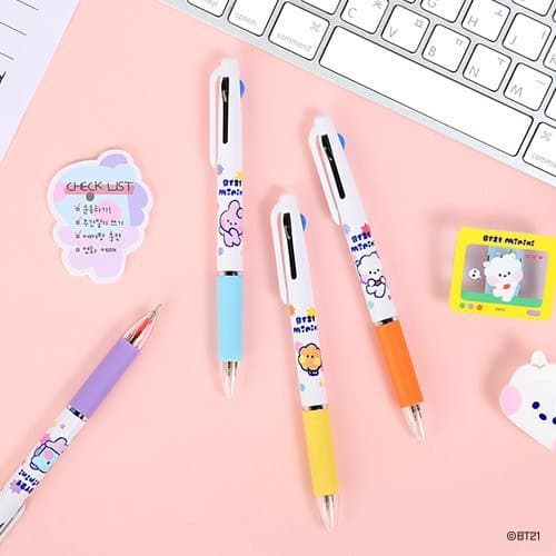BT21 [minini] 3-Color Ballpen - Daebak