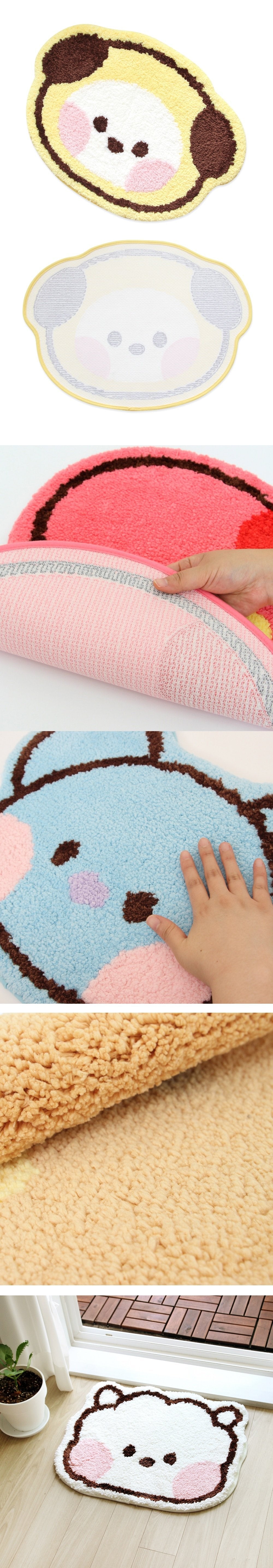 BT21 [minini] Face Rug