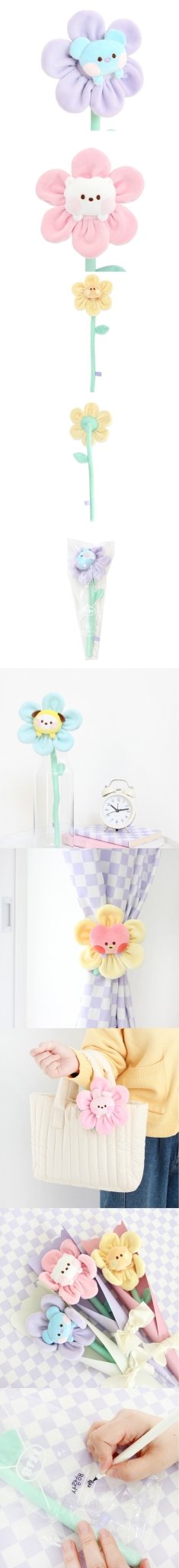 BT21 [minini] Flower Deco Holder - Daebak