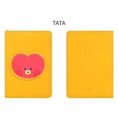 BT21 [minini] Leather Patch Card Case - Daebak
