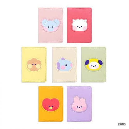 BT21 [minini] Leather Patch Card Case - Daebak