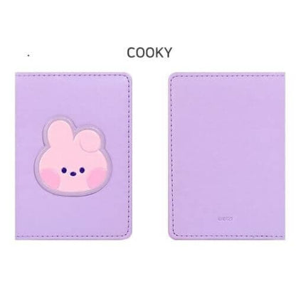 BT21 [minini] Leather Patch Card Case - Daebak