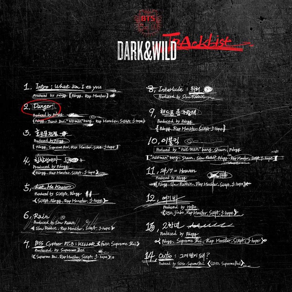 BTS 1st Album: Dark & Wild - Daebak