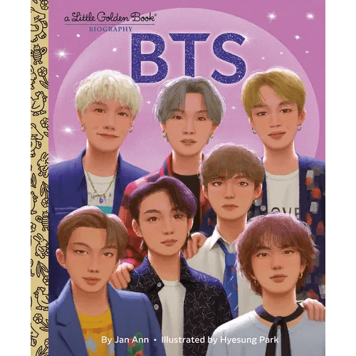 BTS: A Little Golden Book Biography - Hardcover - Daebak