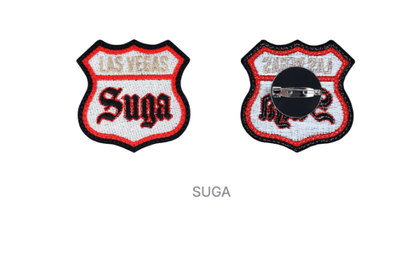 BTS - ARIRANG World Tour Exclusive Merch (Wappen Sticker / Image Picket / Las Vegas Pin Badge) - Daebak