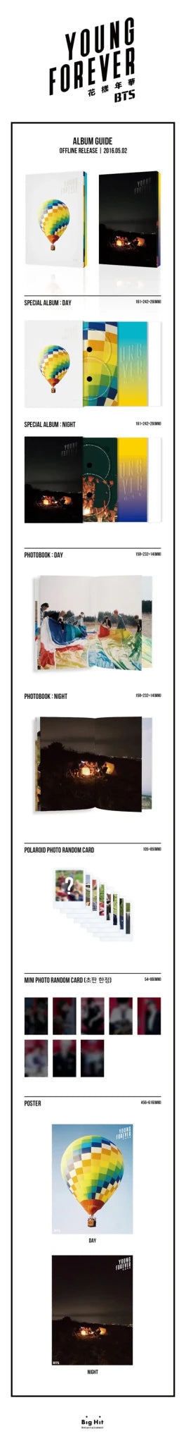 BTS HYYH Young Forever (Repackage) - Daebak