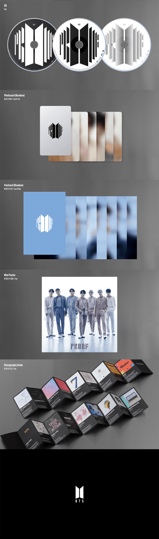 BTS Proof Anthology: Compact Edition - Daebak