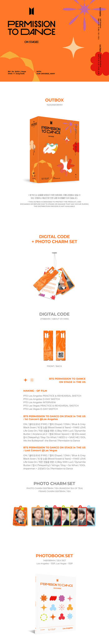 BTS PTD On Stage: Digital Code Set - Daebak