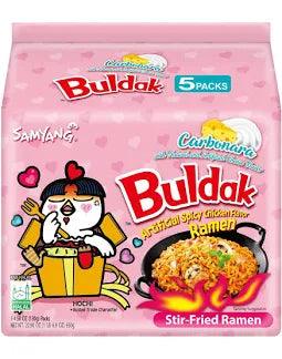 Buldak Ramen Carbonara Flavor 5 pack - Daebak