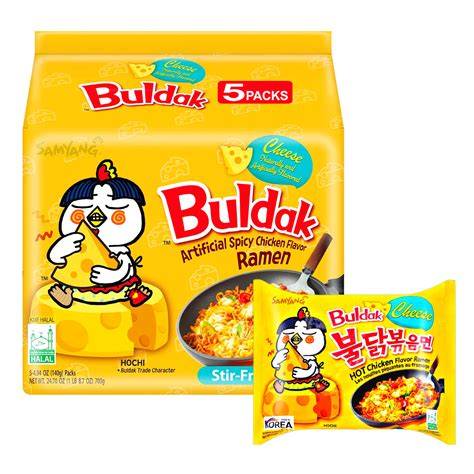 Buldak Ramen Cheese 5 Pack - Daebak