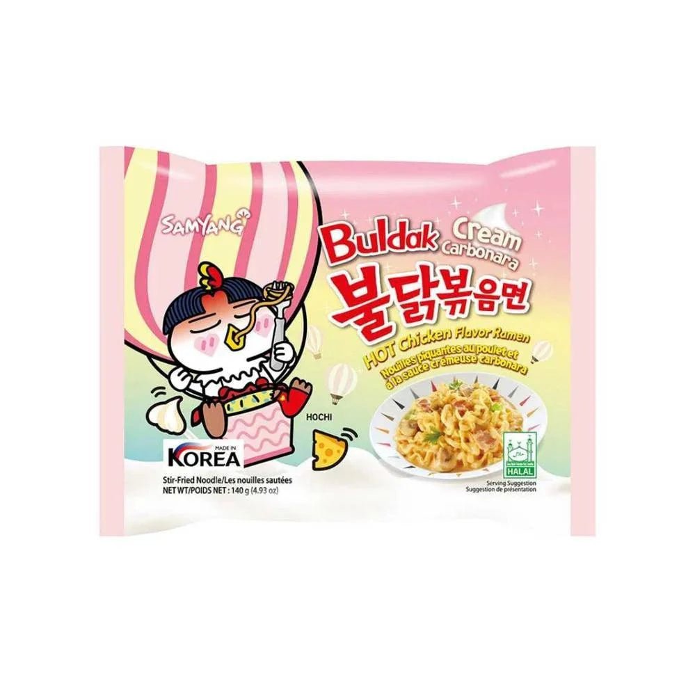 Buldak Ramen Cream Carbonara Flavor - Daebak