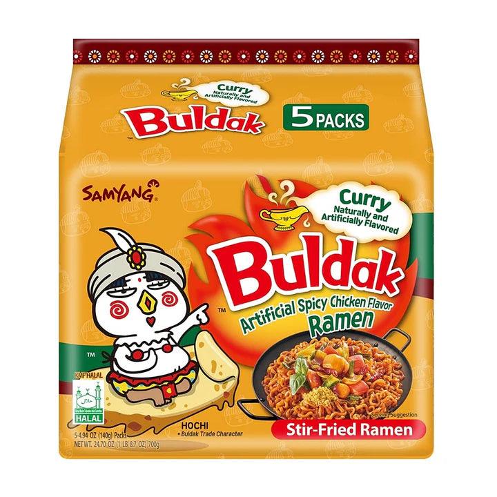 Buldak Ramen Curry Flavor 5 Pack - Daebak