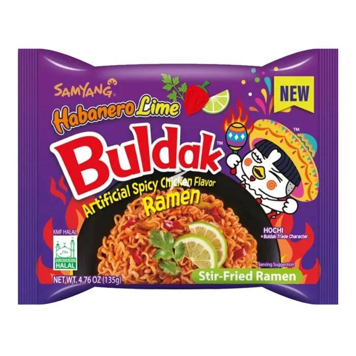 Buldak Ramen Habanero Lime Flavor - Daebak