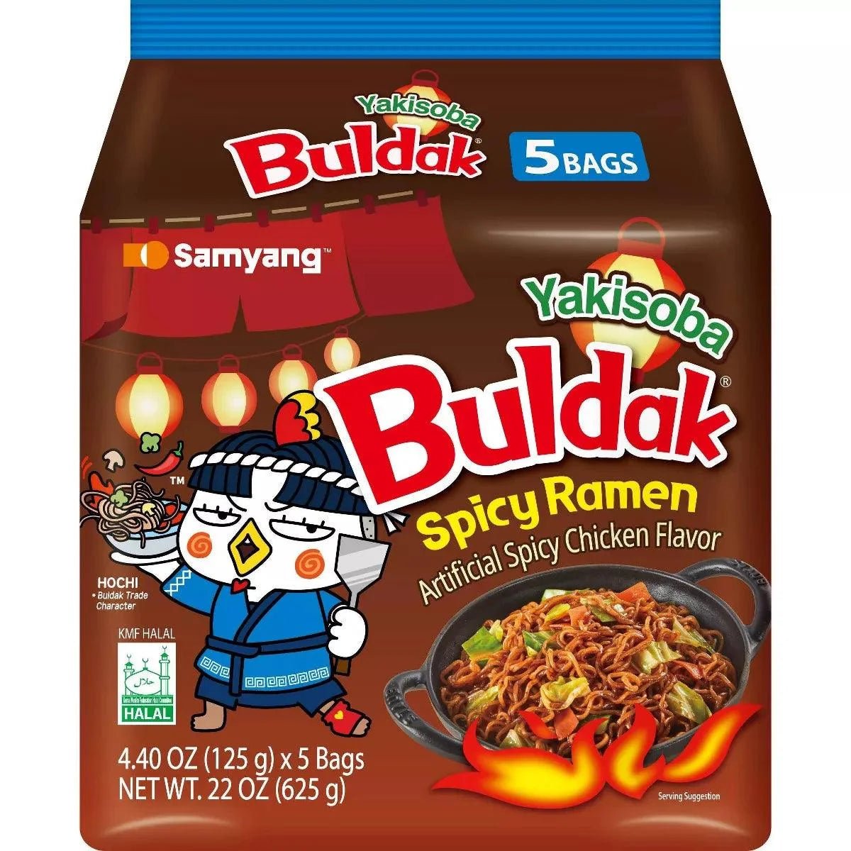 Buldak Ramen Yakisoba Flavor 5 pack - Daebak