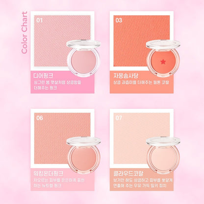 By Flower Blusher 01 Dear Pink - Daebak