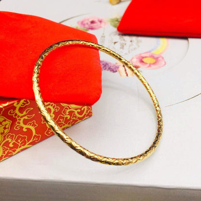 Car Colored Thread Korean Style Closed Bracelet - Daebak