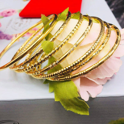 Car Colored Thread Korean Style Closed Bracelet - Daebak