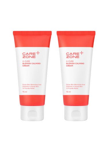 CAREZONE A-Cure Blemish Calming Cream 75ml 1+1 Special Set - Daebak
