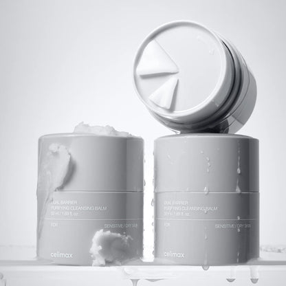 celimax Dual Barrier Purifying Cleansing Balm Set 50ml+50ml(Refill)