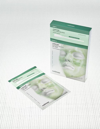 celimax JI WOO GAE Cica 2-Step Gel Mask 4ea - Daebak