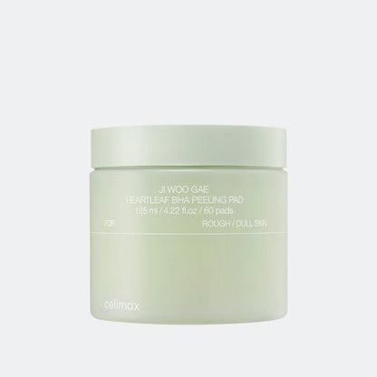celimax JI WOO GAE Heartleaf BHA Peeling Pad 50P - Daebak