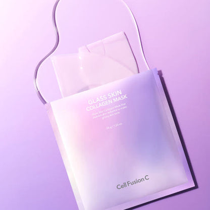 [Cell Fusion C] Glass Skin Collagen Mask Sheet 35g X 5ea