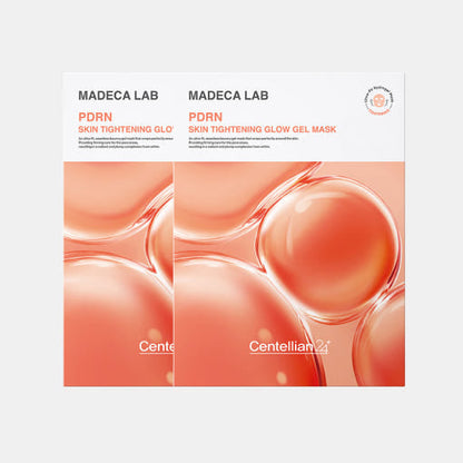 CENTELLIAN24 MADECA LAB Máscara de Gel Iluminadora e Firmadora para a Pele com PDRN 23ml X 5un