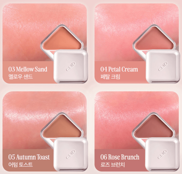CLIO Essential Lipcheek Tap Blur 4.5g (4colors) - Daebak