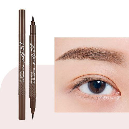 CLIO Kill Brow Dual Tattoo Pen & Remover Pen Set (3 Colors) - Daebak