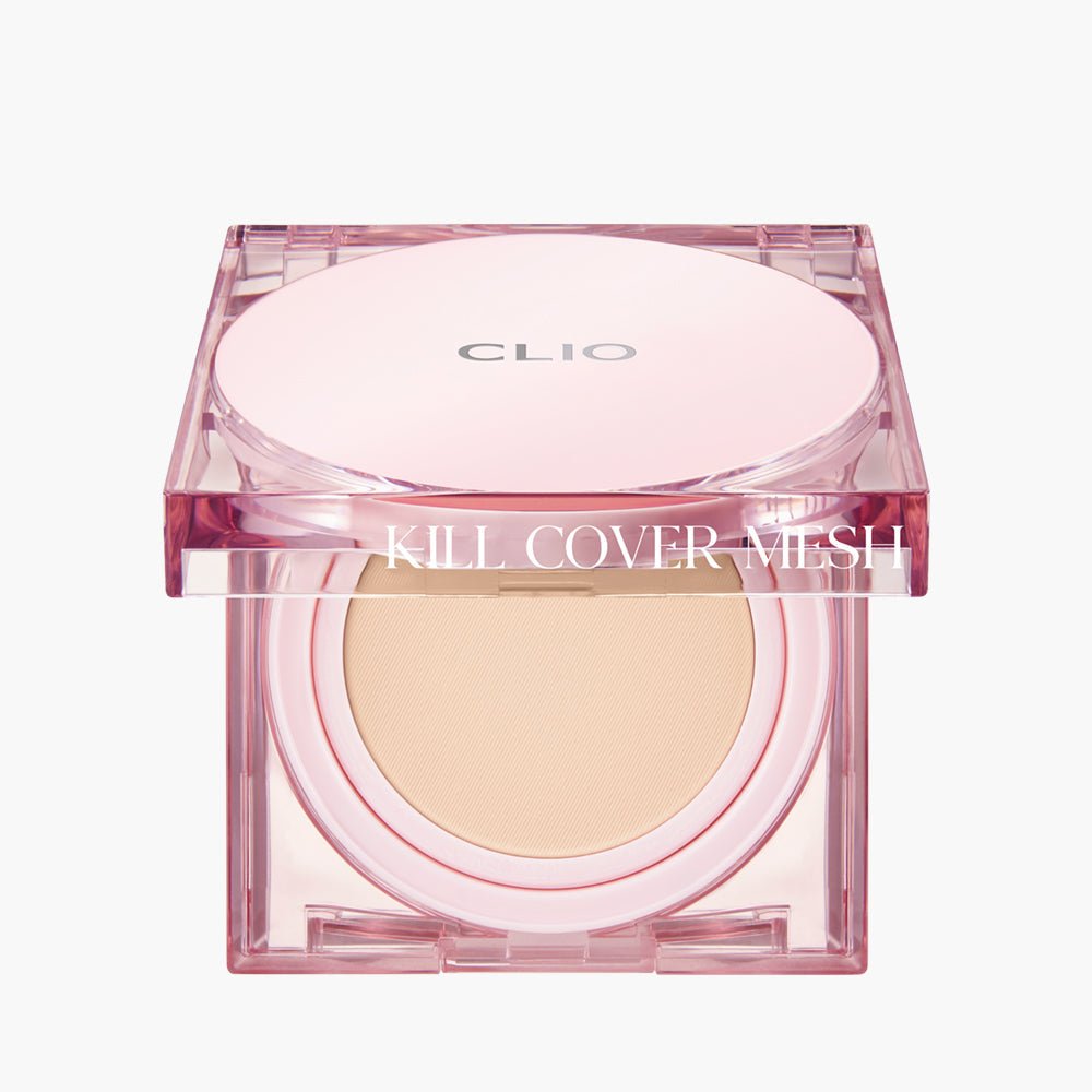 CLIO Kill Cover Mesh Glow Cushion Set (+Refill) 15g X 2ea (3 Colors) - Daebak