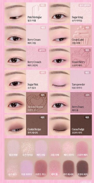 CLIO Pro Eye Palette Air 22 Sugar Afternoon - Daebak