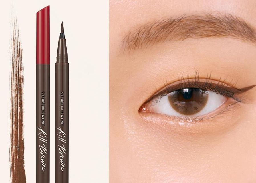 CLIO Superproof Pen Liner 0.55ml (4 Colors) - Daebak