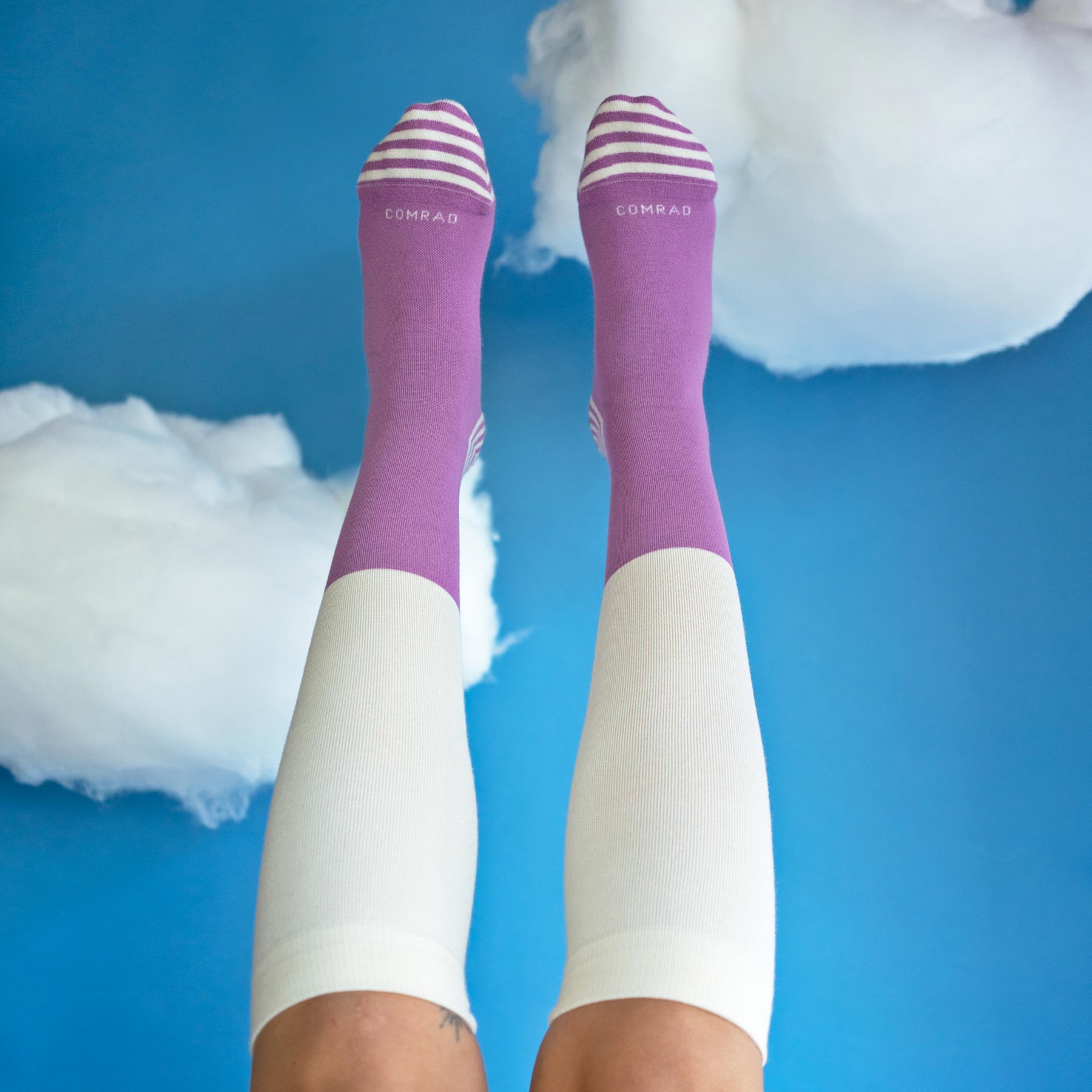 CloudCotton Compression Socks - Colorblock - Daebak