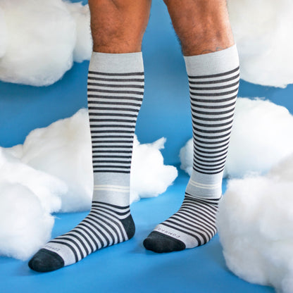 CloudCotton Compression Socks - Stripes - Daebak