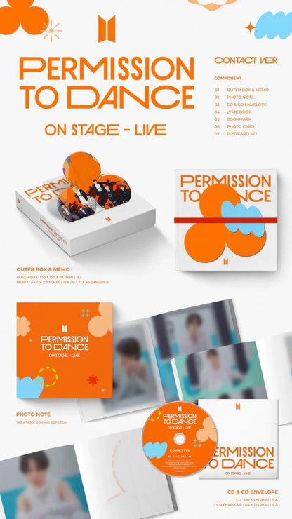 BTS Permission to Dance Live Album