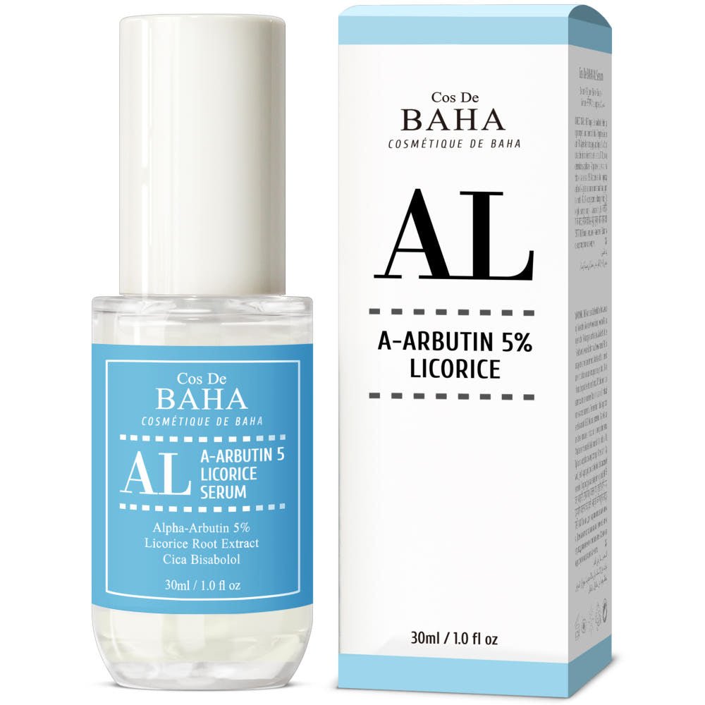 Cos De BAHA AL Alpha Arbutin 5% Licorice Serum 30ml - Daebak