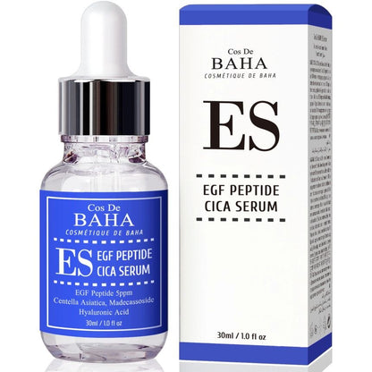 Cos De BAHA EGF Peptide 5ppm Cica Serum 30ml - Daebak