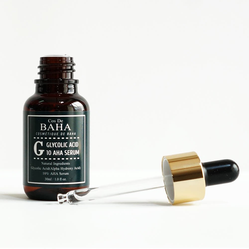 Cos De BAHA G Glycolic Acid 10% AHA Serum 30ml - Daebak
