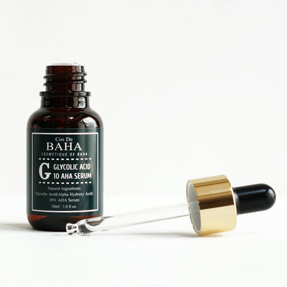 Cos De BAHA G Glycolic Acid 10% AHA Serum 30ml - Daebak