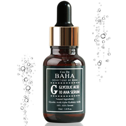 Cos De BAHA G Glycolic Acid 10% AHA Serum 30ml - Daebak