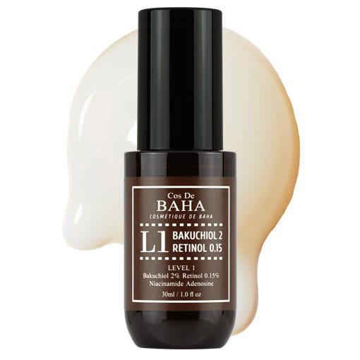 Cos De BAHA L1 Bakuchiol 2% + Retinol 0.15% Serum 30ml - Daebak