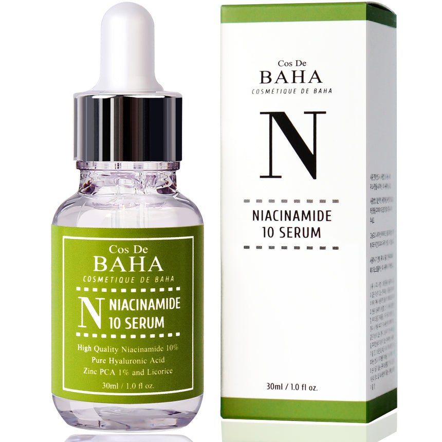 Cos De BAHA N Niacinamide 10% + Zinc 1% Serum 30ml - Daebak