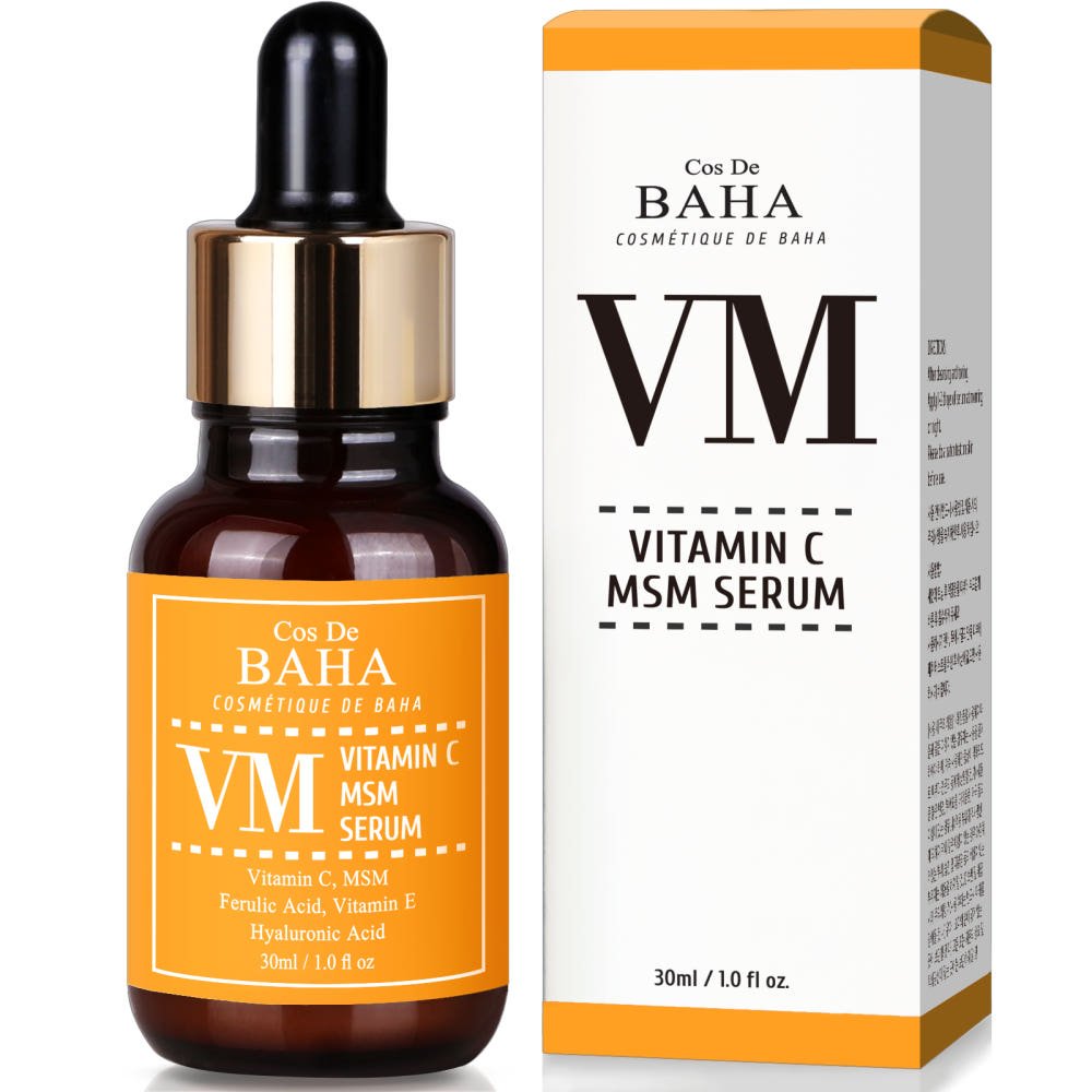 Cos De BAHA VM Vitamin C Facial Serum with MSM 30ml - Daebak