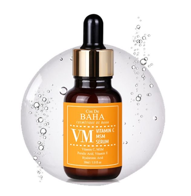 Cos De BAHA VM Vitamin C Facial Serum with MSM 30ml - Daebak