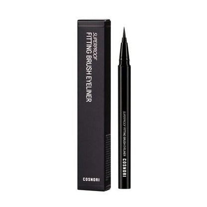 COSNORI Super Proof Fitting Brush Eyeliner 0.6g (3 Colors) - Daebak