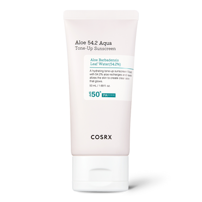 COSRX Aloe 54.2 Aqua Tone-up-Sonnencreme SPF 50+ PA++++ 50ml