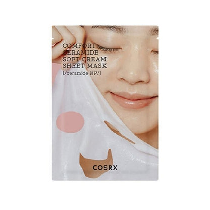 COSRX Balancium Beruhigende Ceramid-Creme-Tuchmaske (10 Tücher)