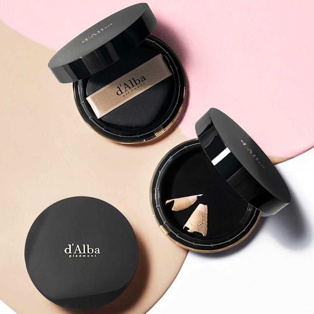 d'Alba Skin Fit Grinding Serum Cover Pact 20g+20g(Nachfüllung) SPF50+/PA++++